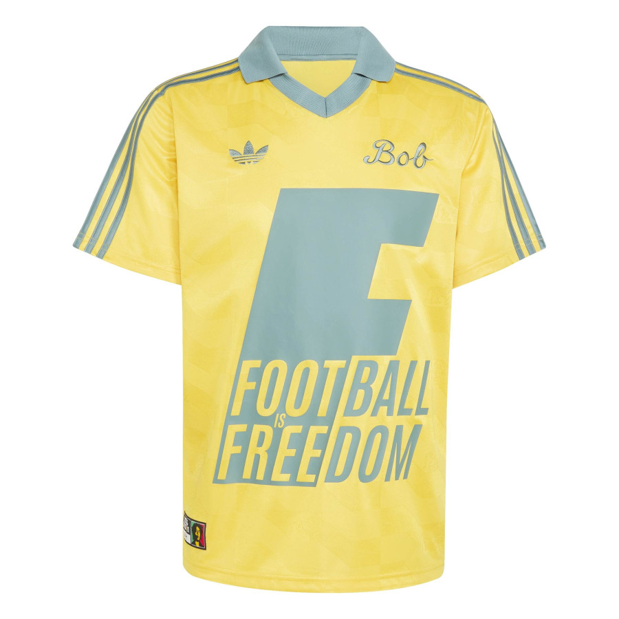 Maillot Jamaïque x Bob Marley Originals jaune vert