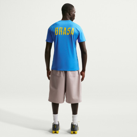 Maillot entraînement Brésil Strike bleu