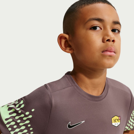 Maillot entraînement junior KM marron
