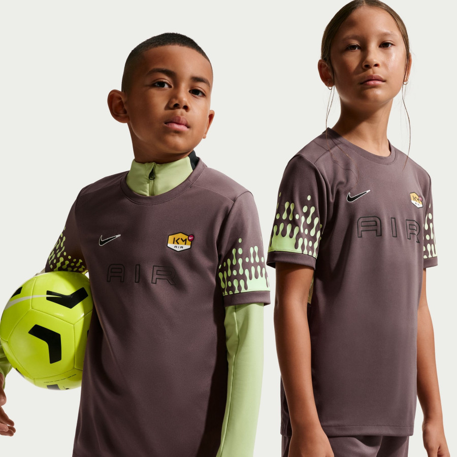 Maillot entraînement junior KM marron