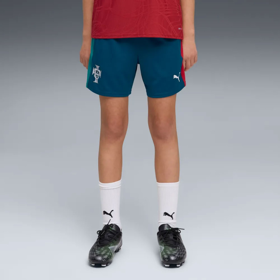 Short entraînement junior Portugal bleu