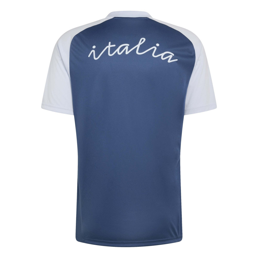 Maillot avant match Italie bleu blanc
