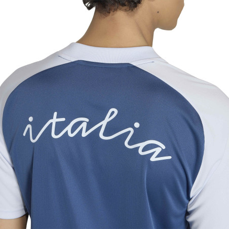 Maillot avant match Italie bleu blanc