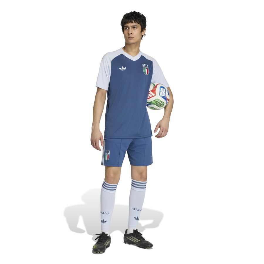 Maillot avant match Italie bleu blanc