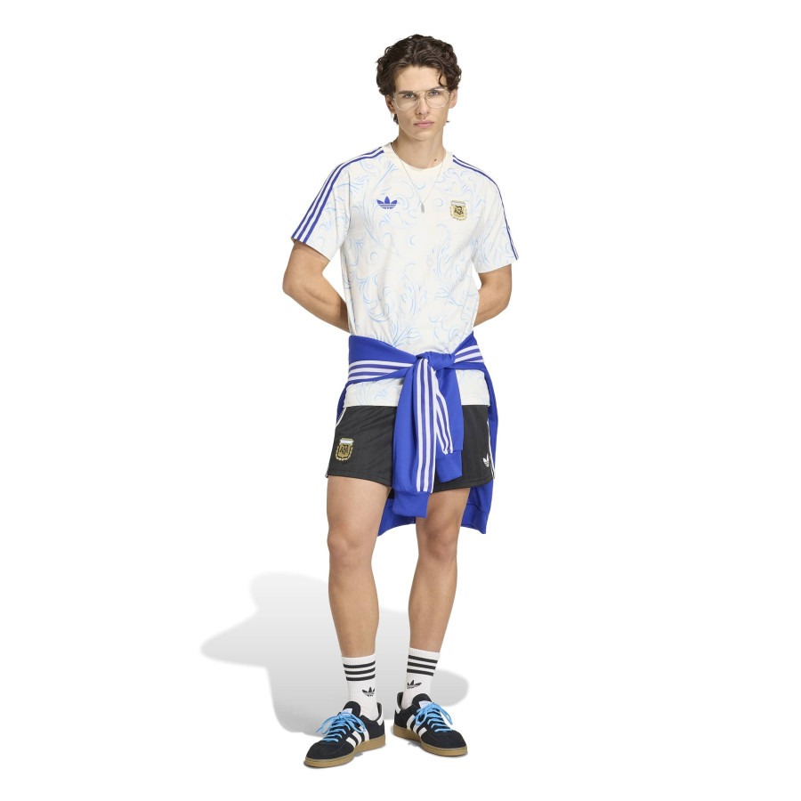 T-shirt Argentine Originals blanc bleu