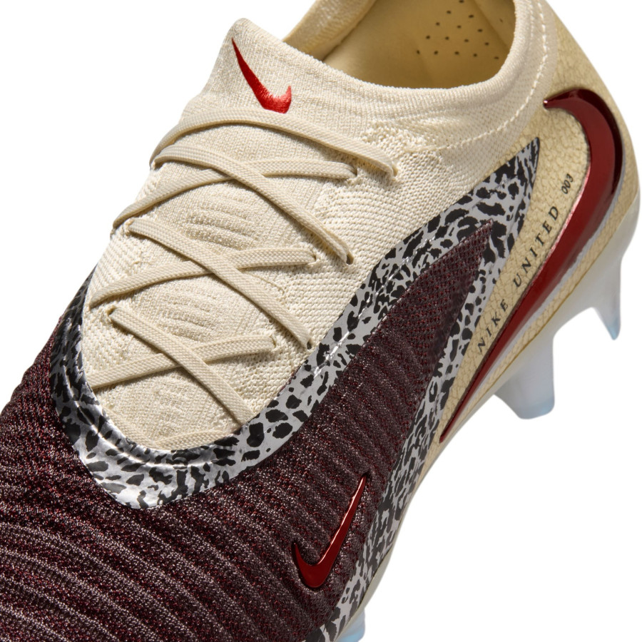 Nike Phantom 6 United 3 Elite FG rouge blanc