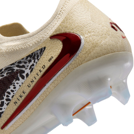 Nike Phantom 6 United 3 Elite FG rouge blanc