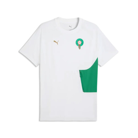 T-shirt Maroc PumaTech blanc vert