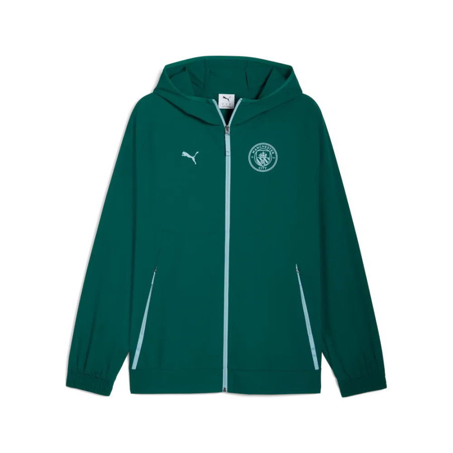 Veste survêtement Manchester City Tech Woven bleu