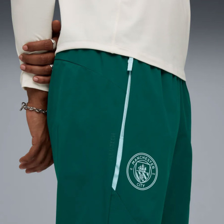 Pantalon survêtement Manchester City Tech Woven bleu