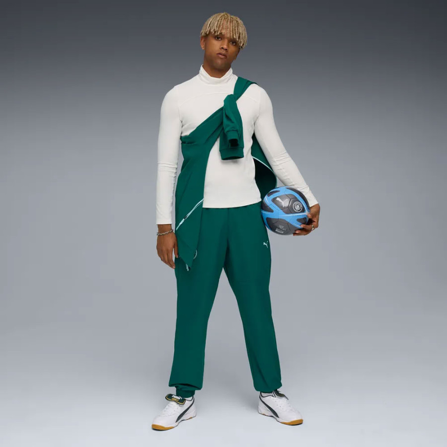 Pantalon survêtement Manchester City Tech Woven bleu