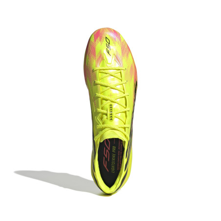 adidas F50 Hyperfast Elite FG jaune rouge