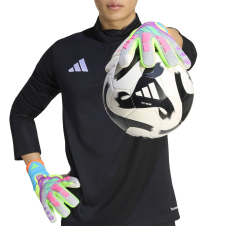 Gants gardien adidas Predator GL Pro bleu rose