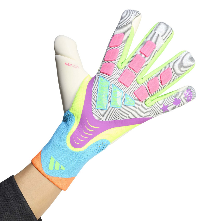 Gants gardien adidas Predator GL Pro bleu rose