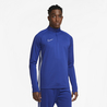 Sweat zippé Nike Academy bleu blanc