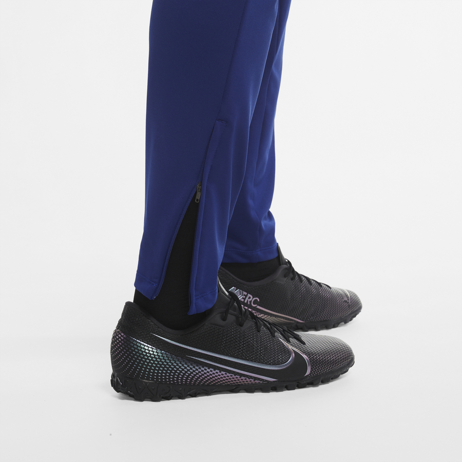 Pantalon survêtement Nike Strike bleu blanc