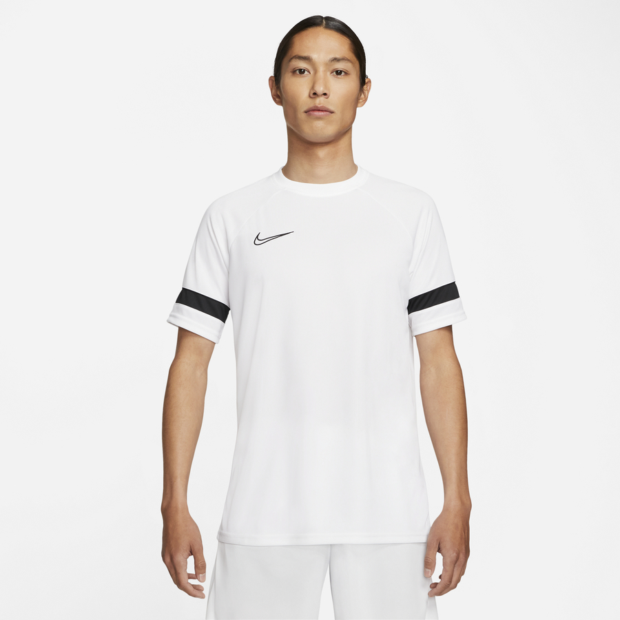 Maillot entraînement Nike Academy blanc noir