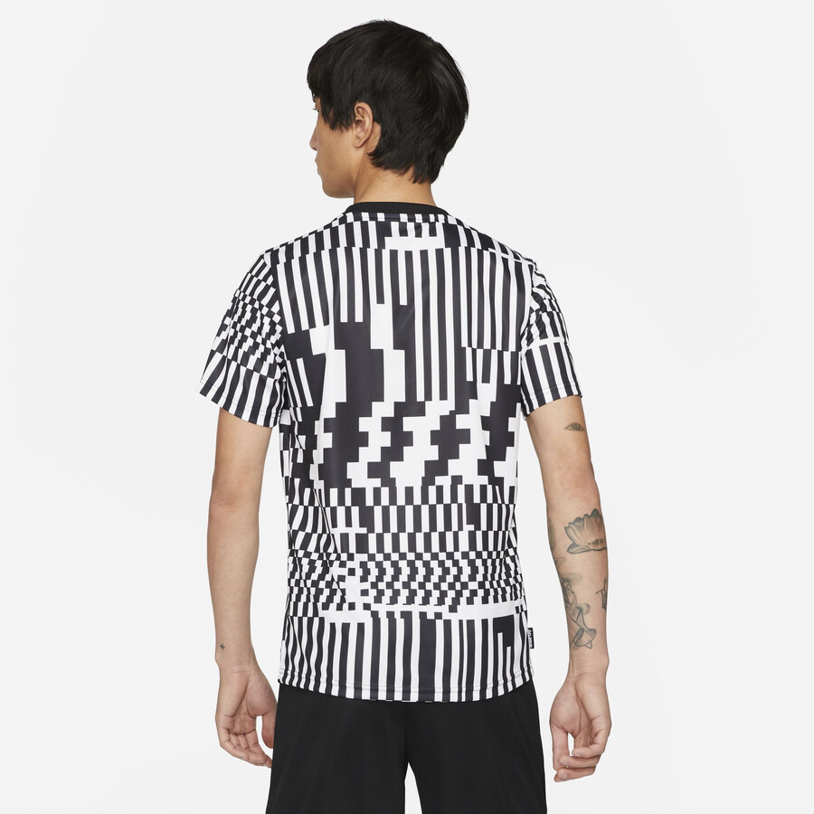 Maillot entraînement Nike Joga Bonito noir blanc