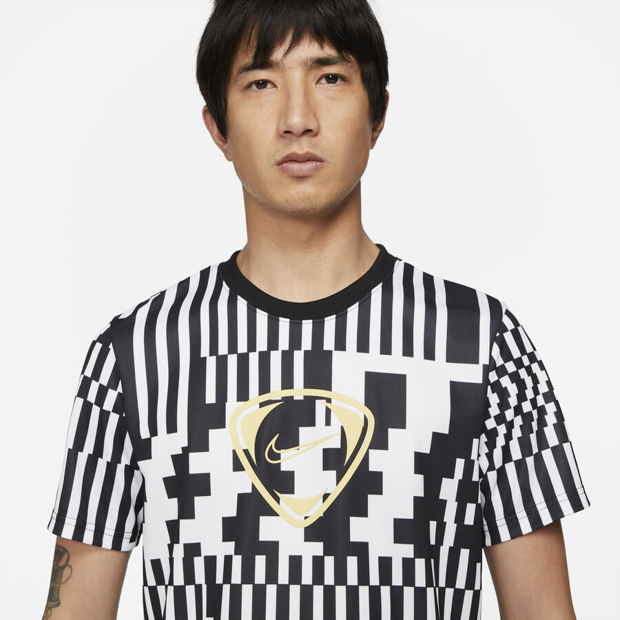 Maillot entraînement Nike Joga Bonito noir blanc