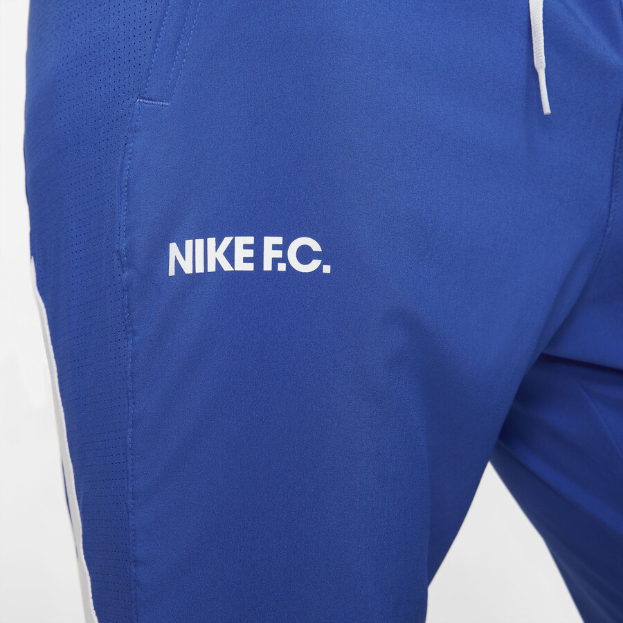 Pantalon survêtement Nike "Joga Bonito" microfibre bleu blanc
