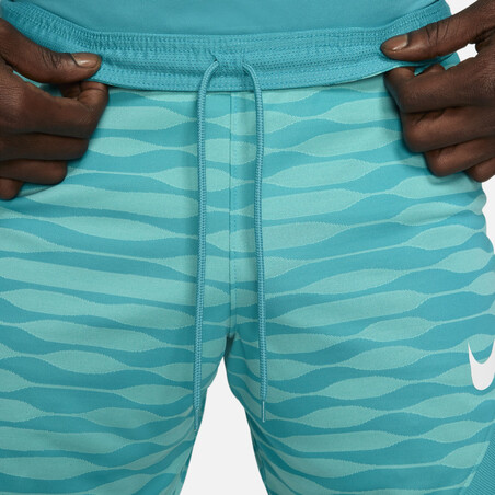 Short entrainement Nike Strike bleu vert