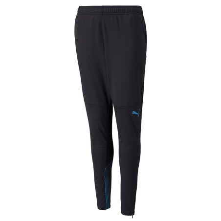 Pantalon entraînement junior OM noir bleu 2021/22