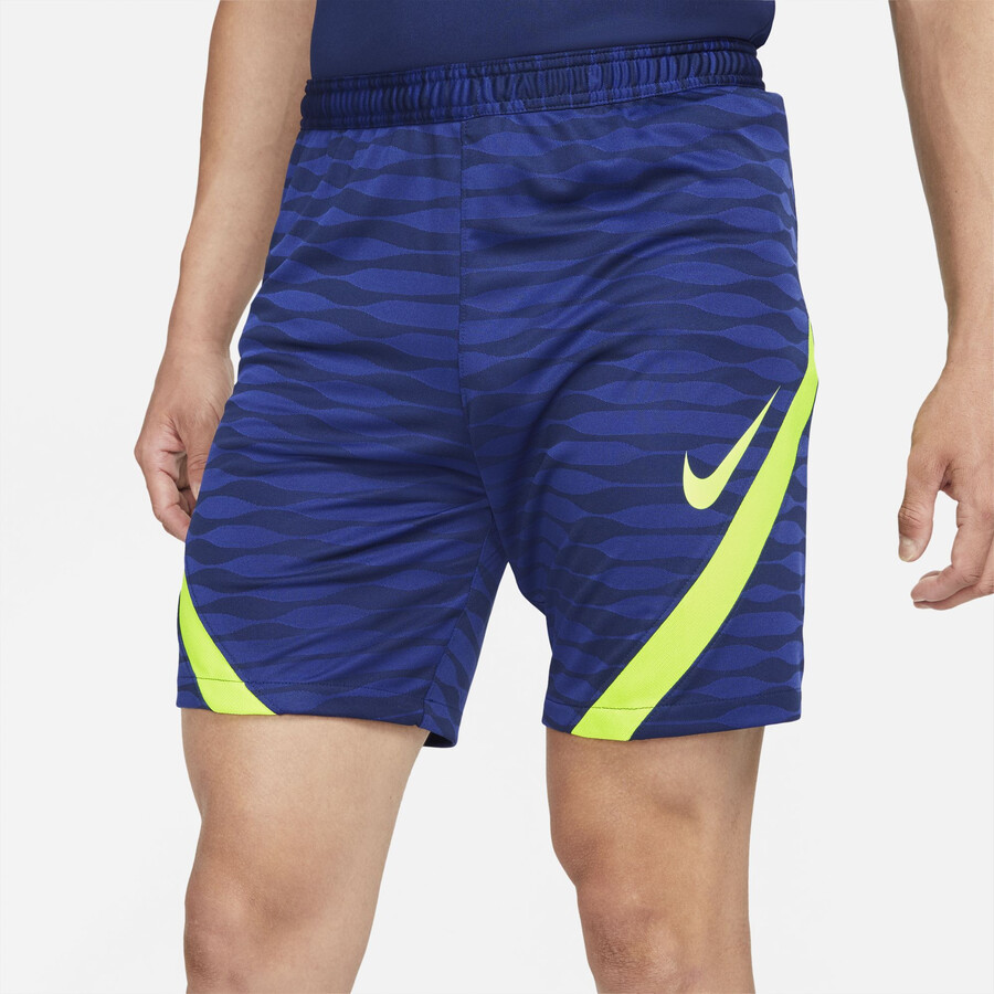 Short entraînement Nike Strike bleu vert