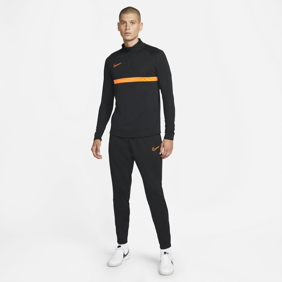 Pantalon survêtement Nike Academy noir orange