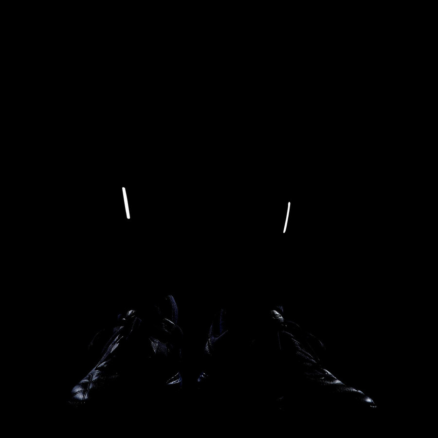 Pantalon survêtement Nike Therma-Fit noir orange