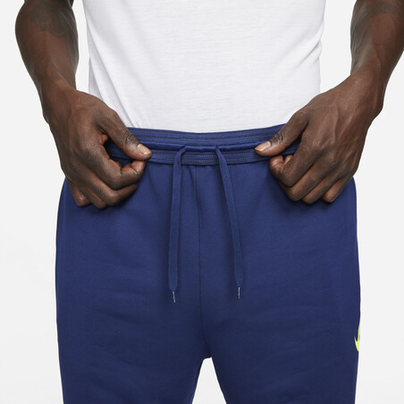 Pantalon survêtement Nike Therma-Fit bleu