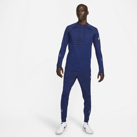 Pantalon survêtement Nike Therma-Fit bleu