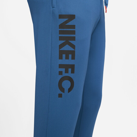 Pantalon survêtement Nike F.C. bleu noir