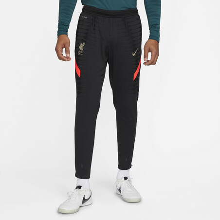 Pantalon survêtement Liverpool Strike Elite noir rouge 2021/22
